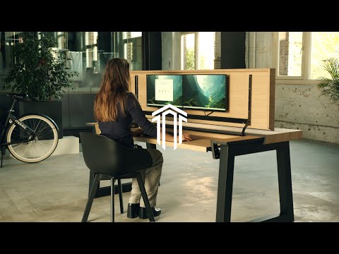 NIEUW Thuiswerktafel 2.0 product video | Industriële tafel en thuiswerk bureau in één